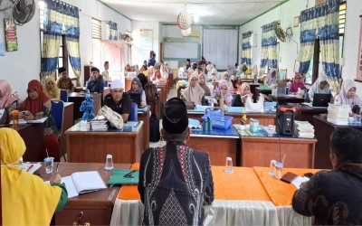 MTsN 2 Aceh Timur Gelar Rapat Pemilihan Wakil Kepala Madrasah Bidang Kesiswaan