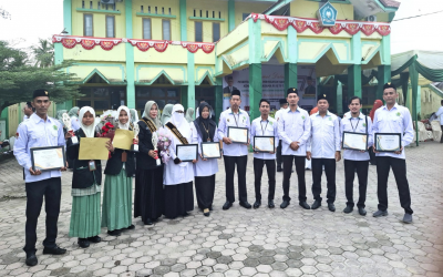 MTsN 2 Aceh Timur Raih Penghargaan Pada Hari Amal Bhakti Kementerian Agama