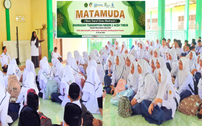 Semangat Baru Menggema di Hari Perdana MATAMUDA MTsN 2 Aceh Timur