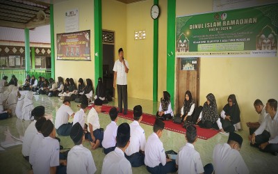 MTsN 2 Aceh Timur Gelar Dinul Islam Bulan Ramadhan 1445 H
