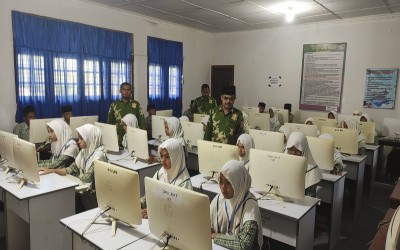 Kemenag Aceh Timur Pantau Kelancaran AM di MTsN 2 Aceh Timur