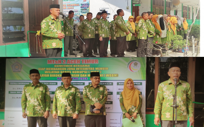 Zona Integritas dan Kelas Digital Madrasah Secara Resmi Disahkan Oleh Kepala Kankemenag Kabupaten Aceh Timur