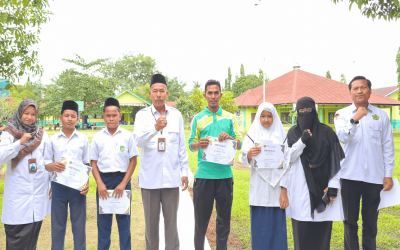 Selamat Para Pemenang Mancing Mania MTsN 2 Aceh Timur